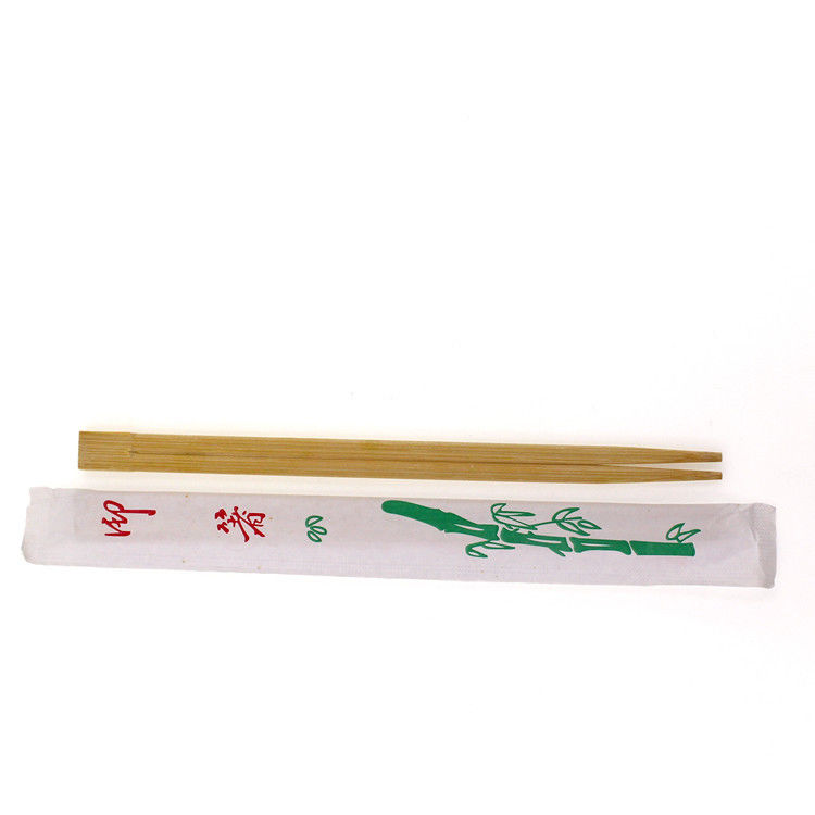 Υγιεινό φυσικό Chopsticks μπαμπού Mao μίας χρήσης πλήρες έγγραφο wrape