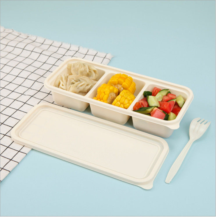 Cornstarch διασπάσιμο take-$l*away μίας χρήσης κιβώτιο Bento