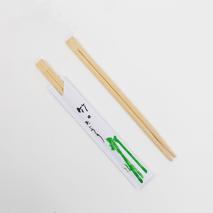 Βιοδιασπάσιμα μίας χρήσης Chopsticks μπαμπού τιμών κατασκευαστών που τυλίγονται